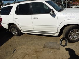 2004 TOYOTA SEQUOIA LIMITED WHITE 4.7L AT 2WD Z18358